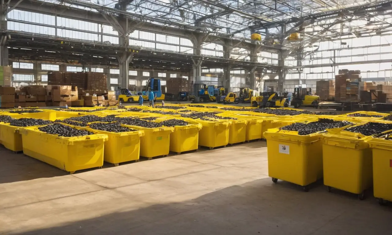 Instalación industrial eficiente y sostenible en armonía