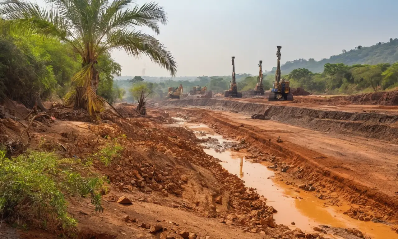 Minería devastadora frente a la naturaleza