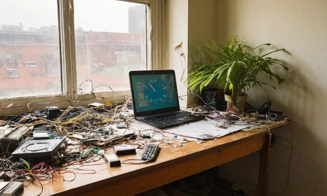Caos tecnológico y creatividad en un espacio