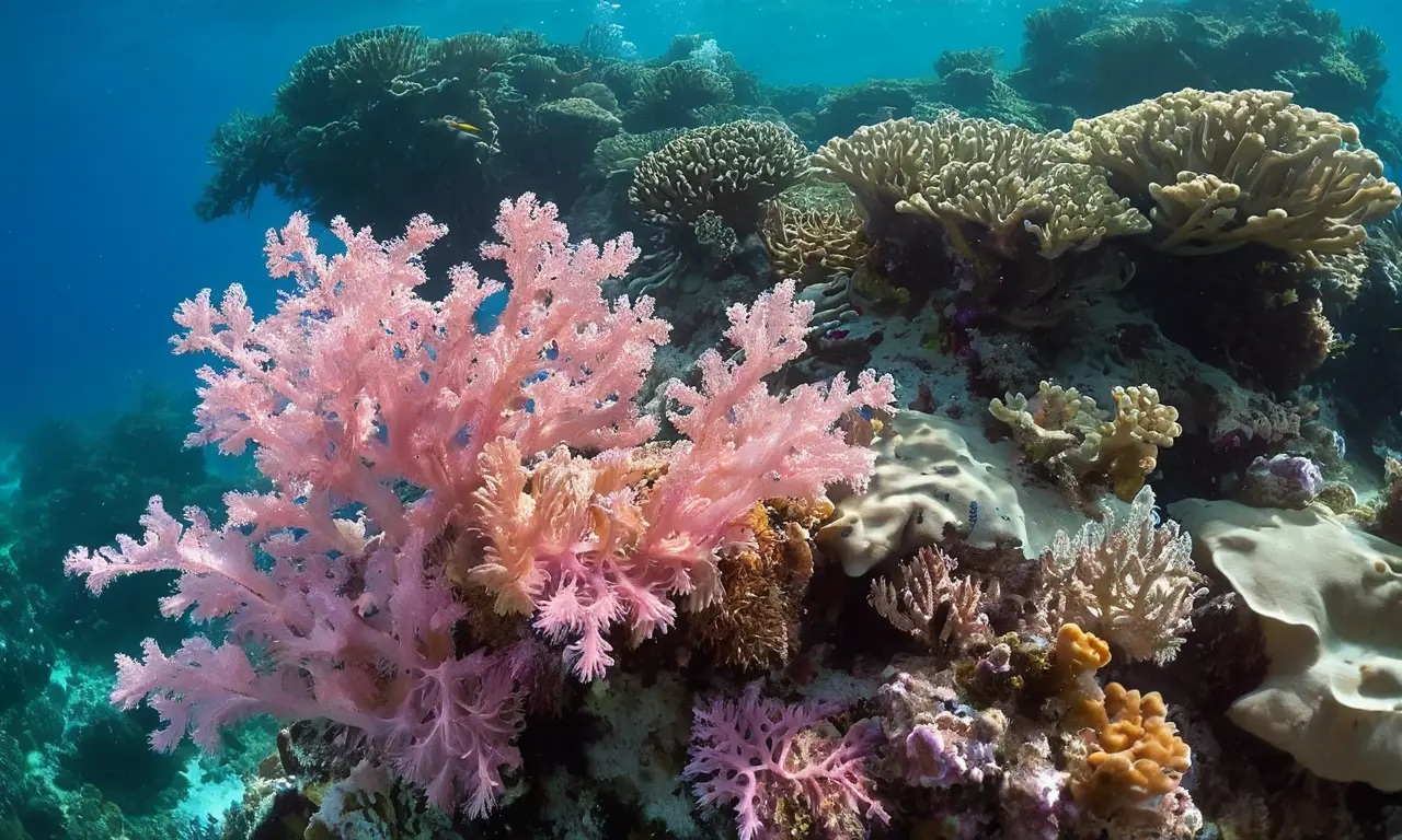 Ecosistema marino vibrante y armonioso