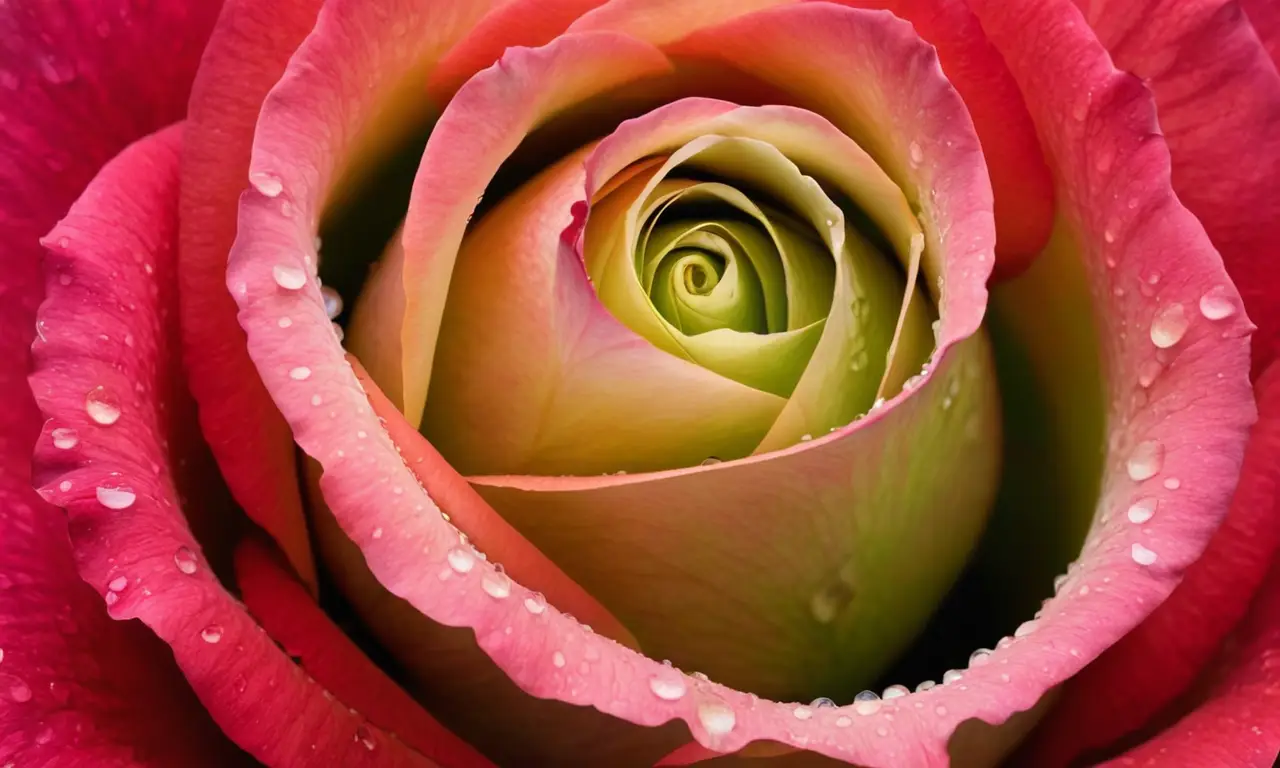 Rosa vibrante con pétalos detallados y realistas