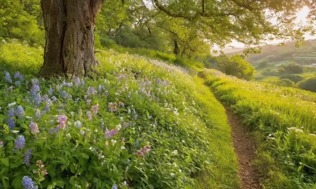 Naturaleza viva y colorida en armonía