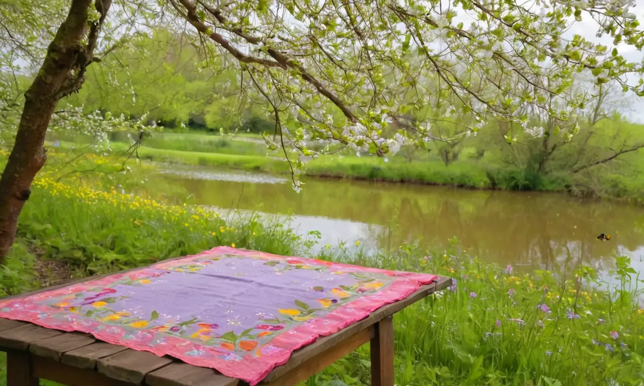 Un hermoso picnic familiar en la naturaleza