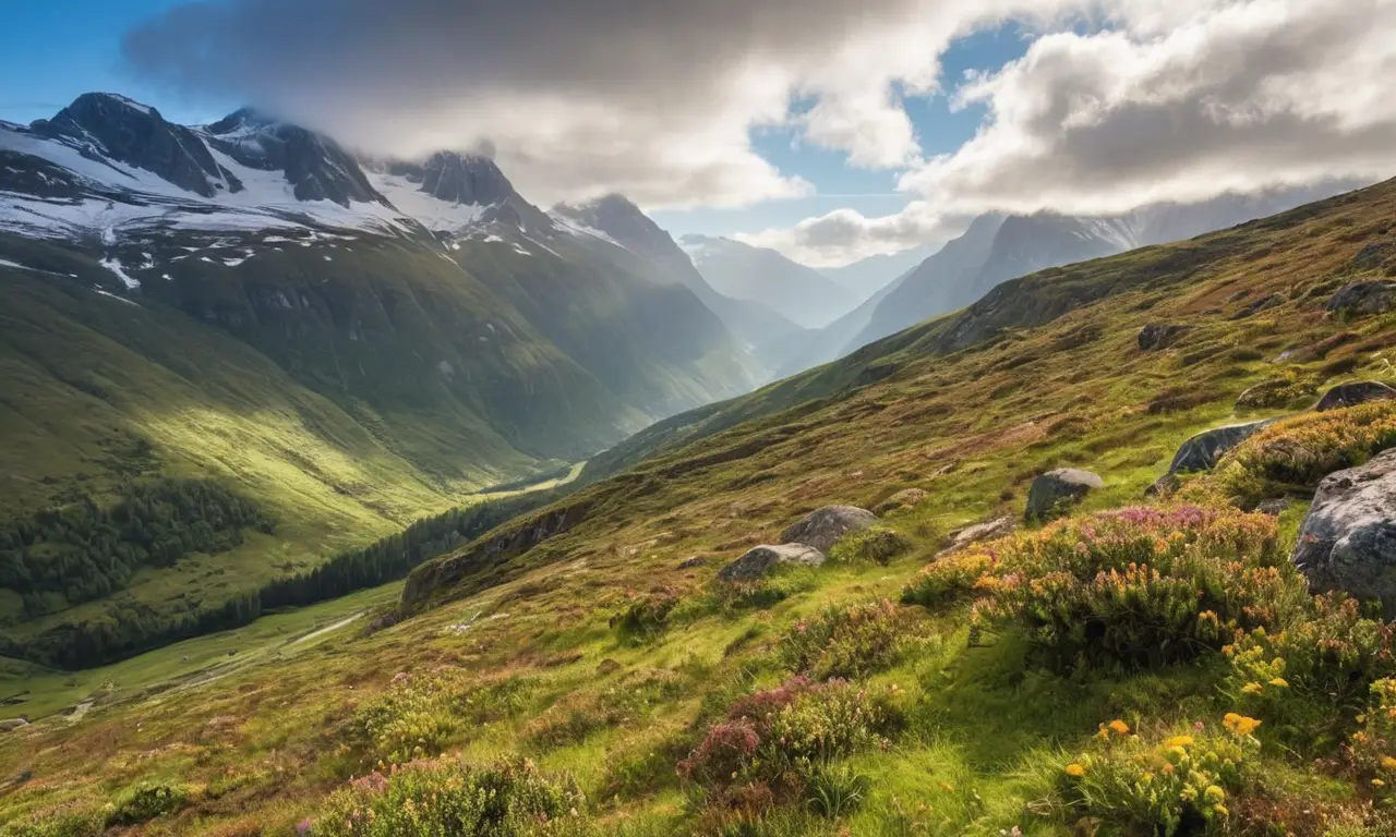 Naturaleza virgen en un paisaje impresionante