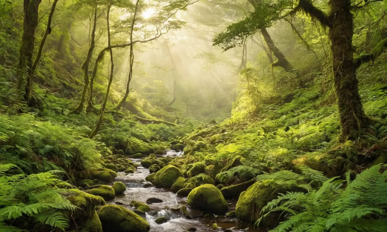 Selva vibrante y diversa llena de vida