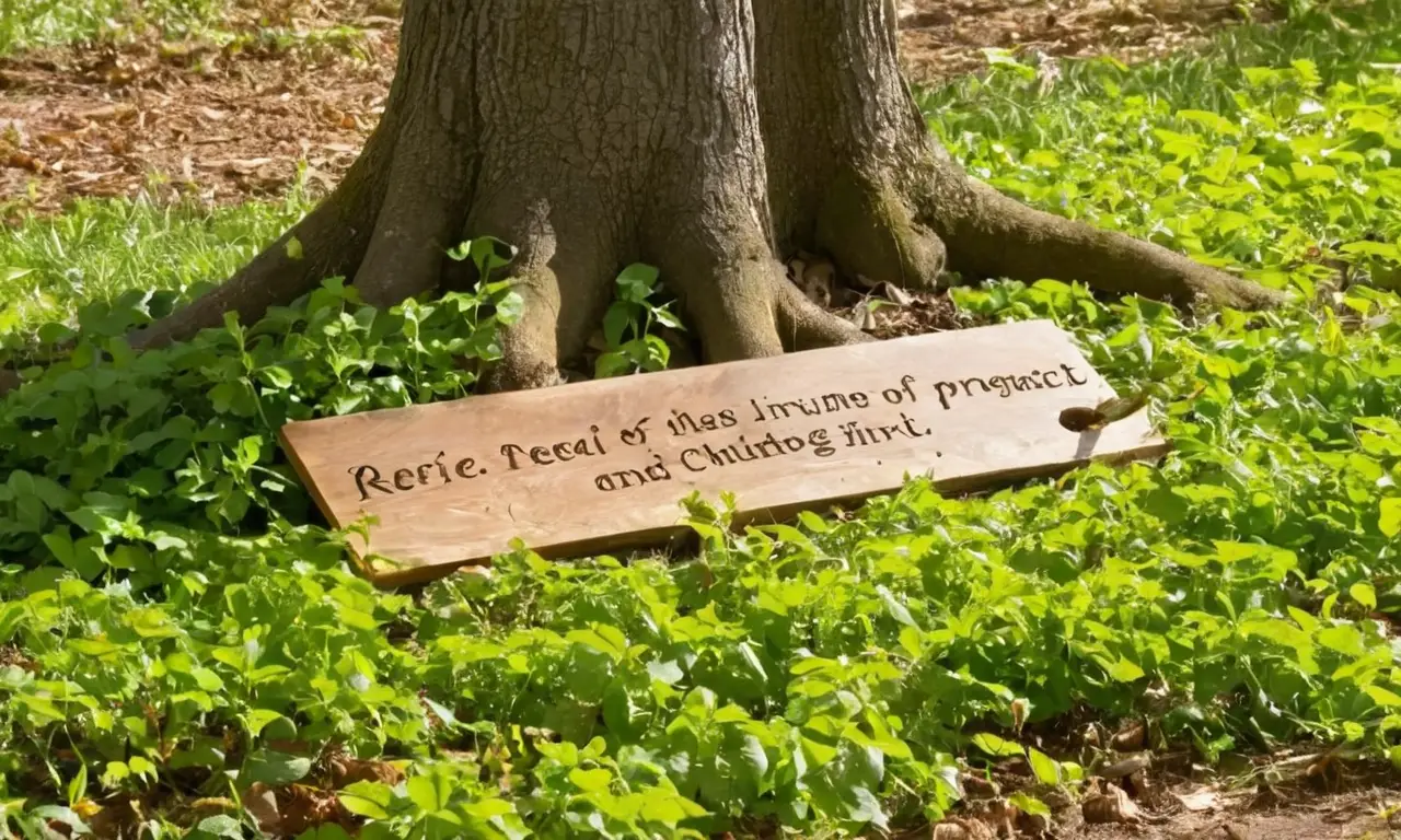 Estudiantes reforestando con árboles y cooperación