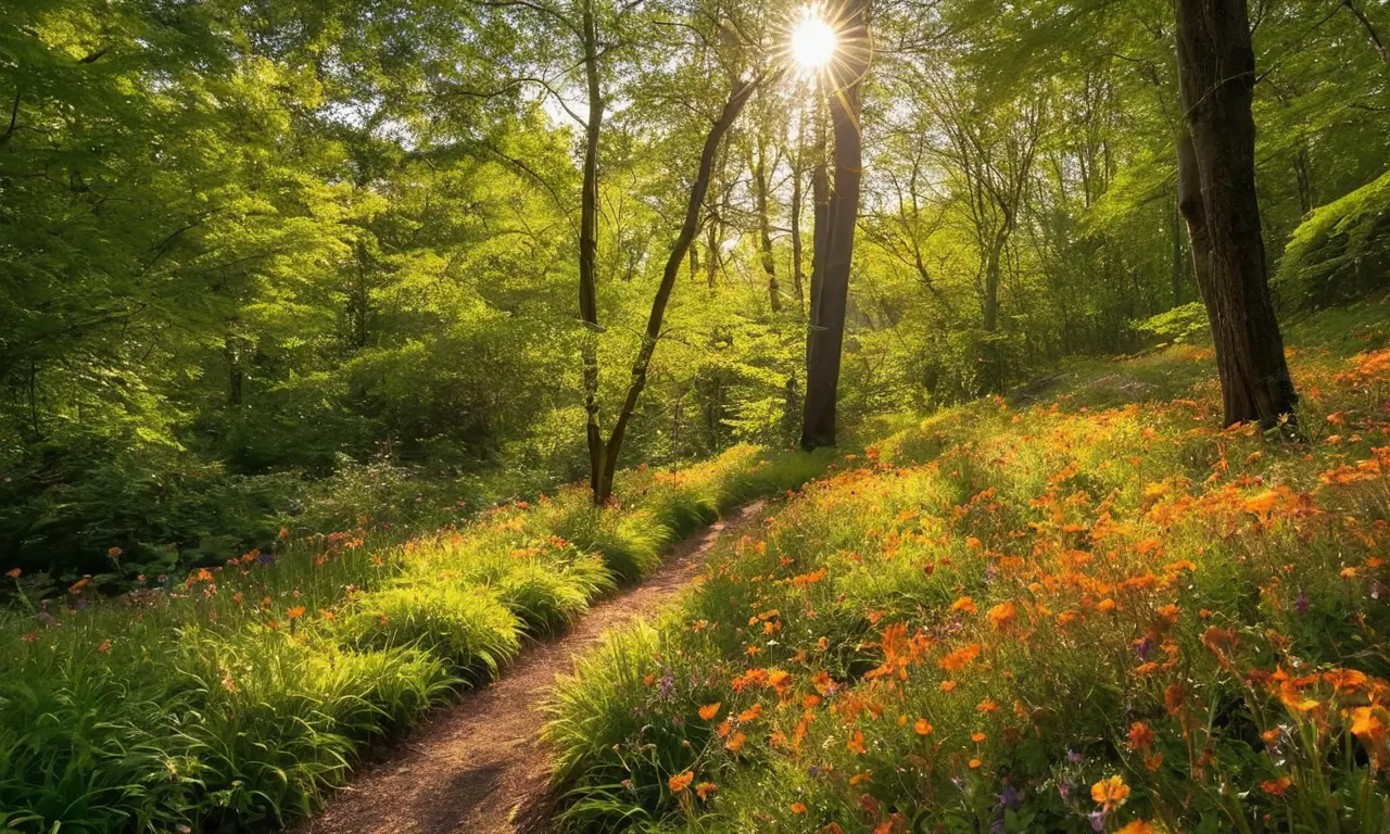Un campo vibrante y lleno de vida