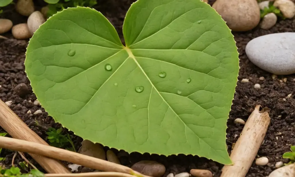 Hojas verdes brillantes en un ambiente acogedor