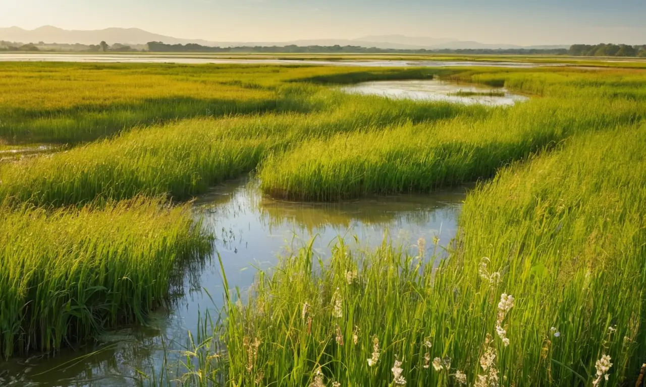 Ecosistema vibrante y sereno en armonía