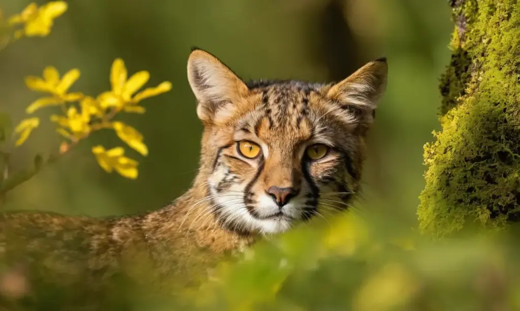 Un denso bosque muestra una caza tensa