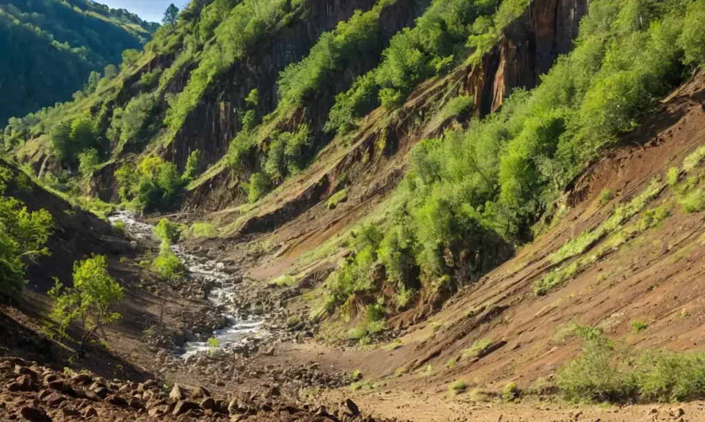 Montañas irregulares