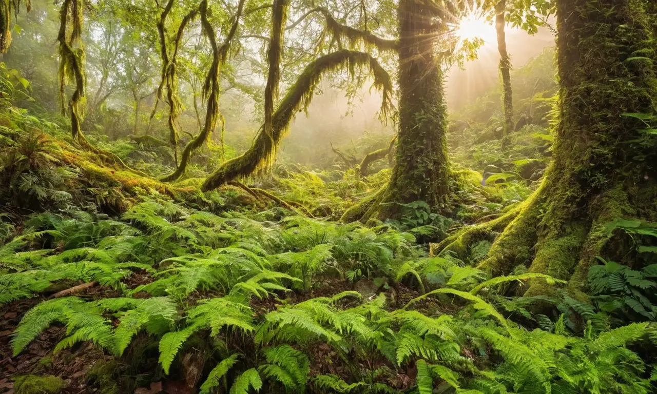 Ecosistema vibrante y diverso en armonía