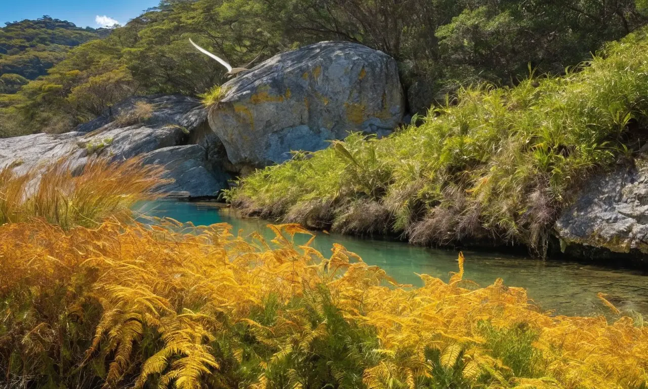 Un paisaje prehistórico lleno de vida