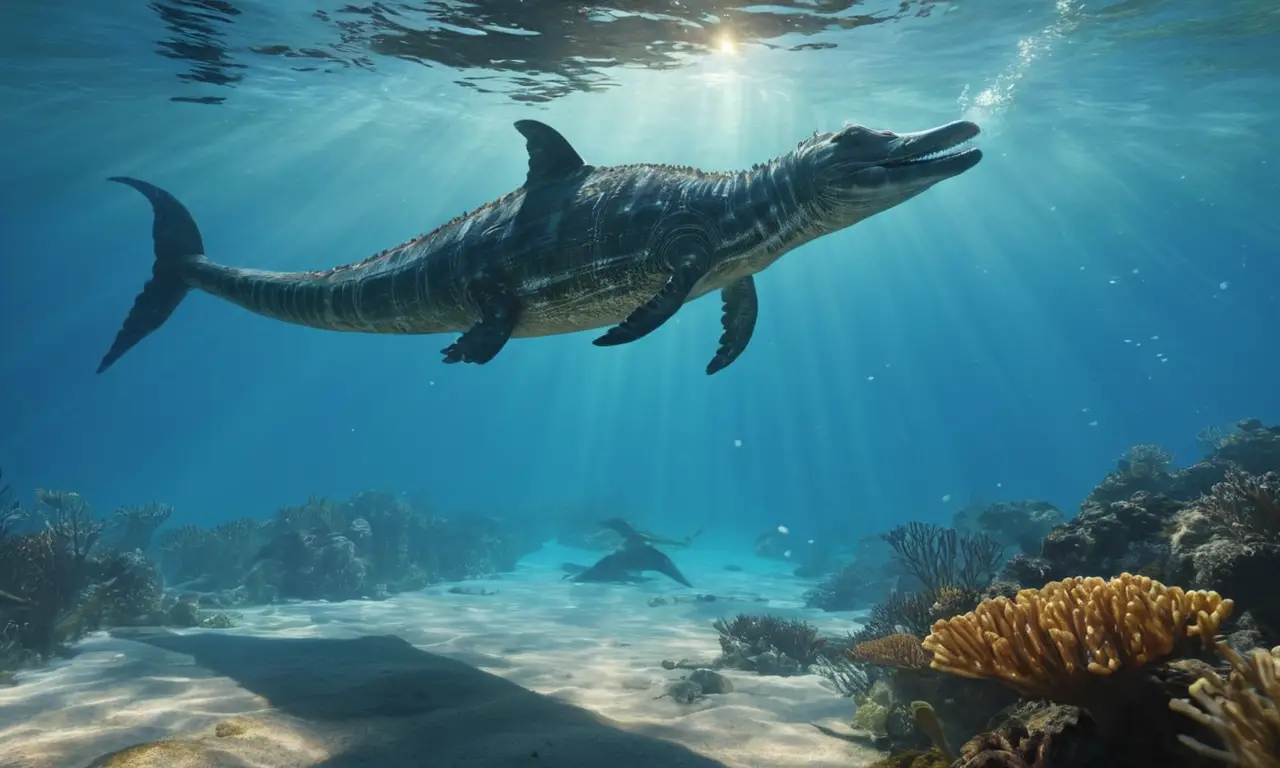 Un océano prehistórico lleno de vida y detalle