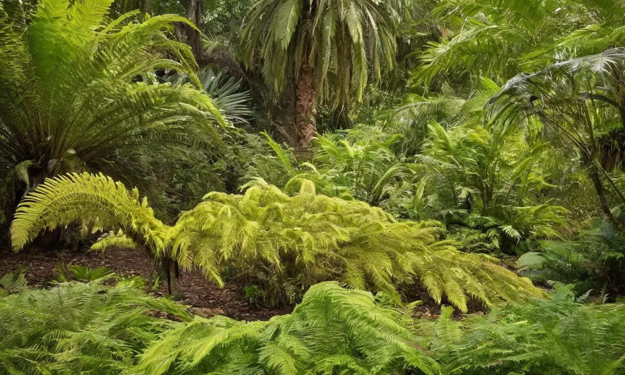 Tamaño paisaje prehistórico con dinosaurios vibrantes