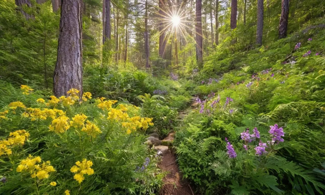 Naturaleza vibrante y biodiversidad en armonía