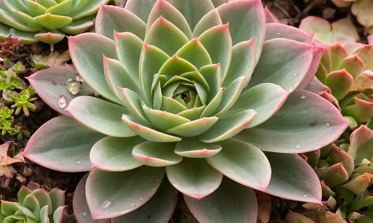 Echeveria secunda destaca por su belleza natural