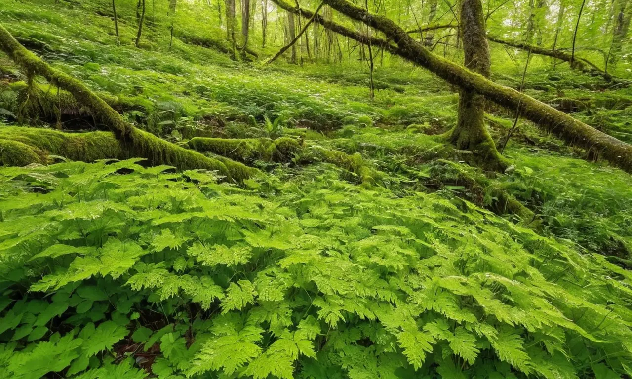 Naturaleza vibrante en perfecta armonía ecológica
