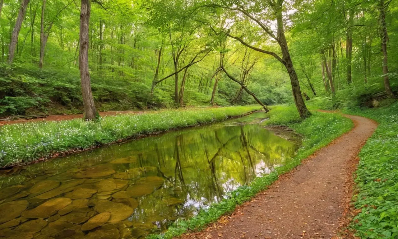 Un paisaje sereno que refleja armonía natural