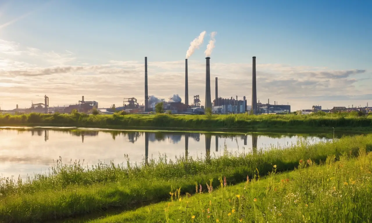 Industria y naturaleza conviven en armonía