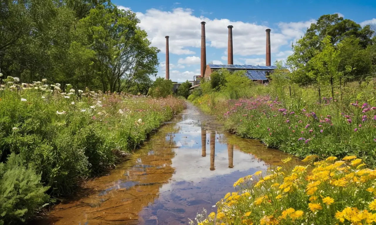 Industria y naturaleza conviven en armonía