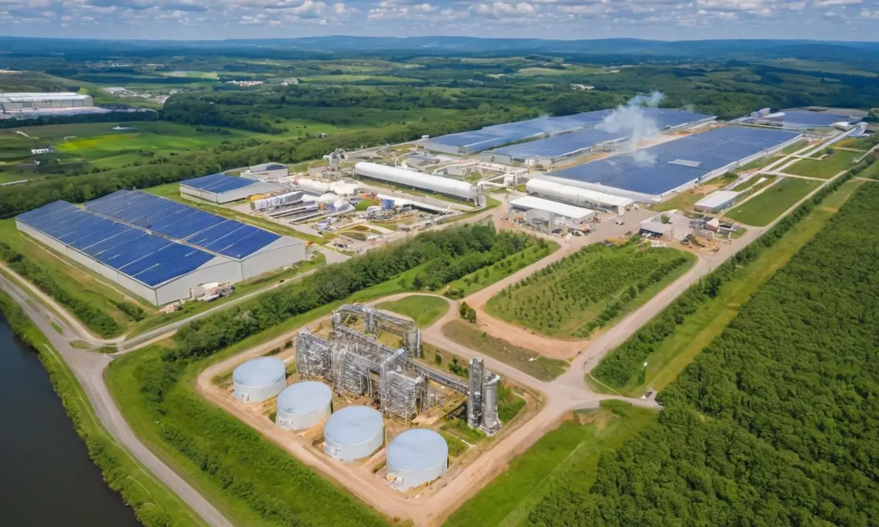 Industria y naturaleza conviven en armonía