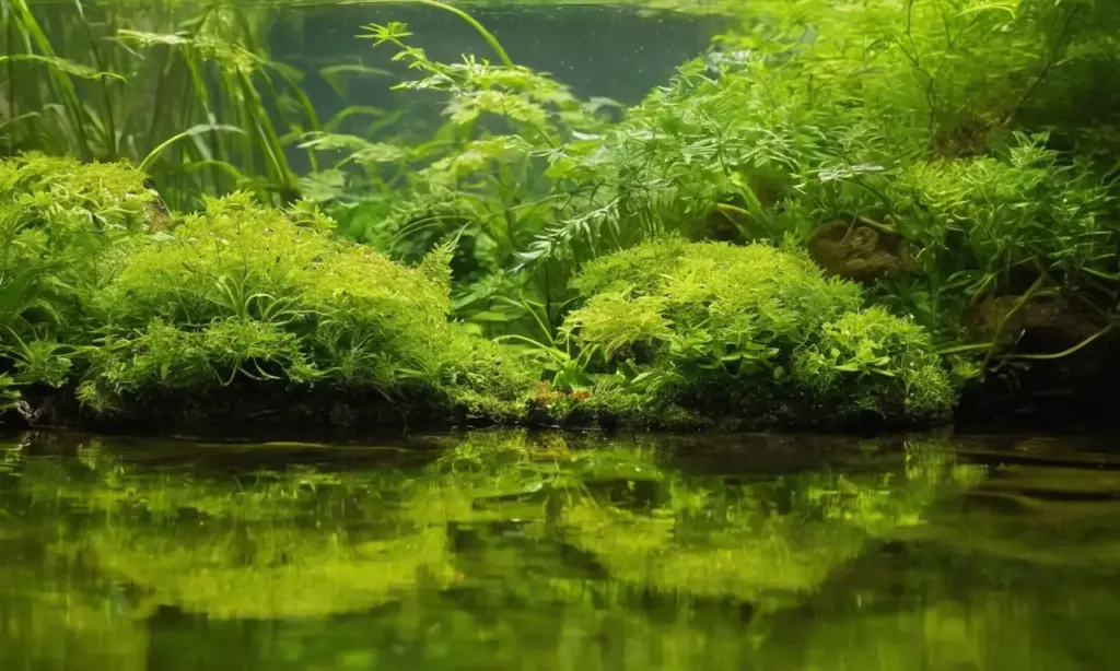 Ecosistema acuático vibrante y equilibrado