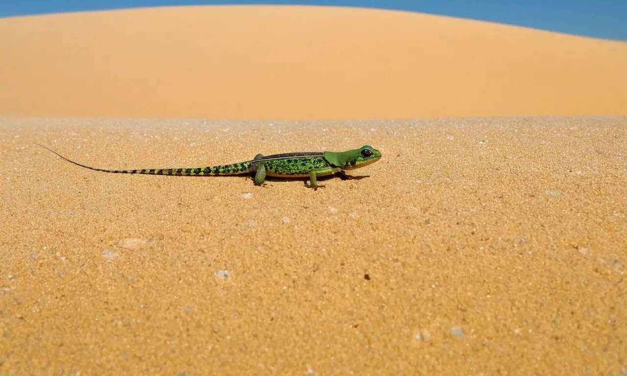 Un vasto desierto revela belleza y supervivencia