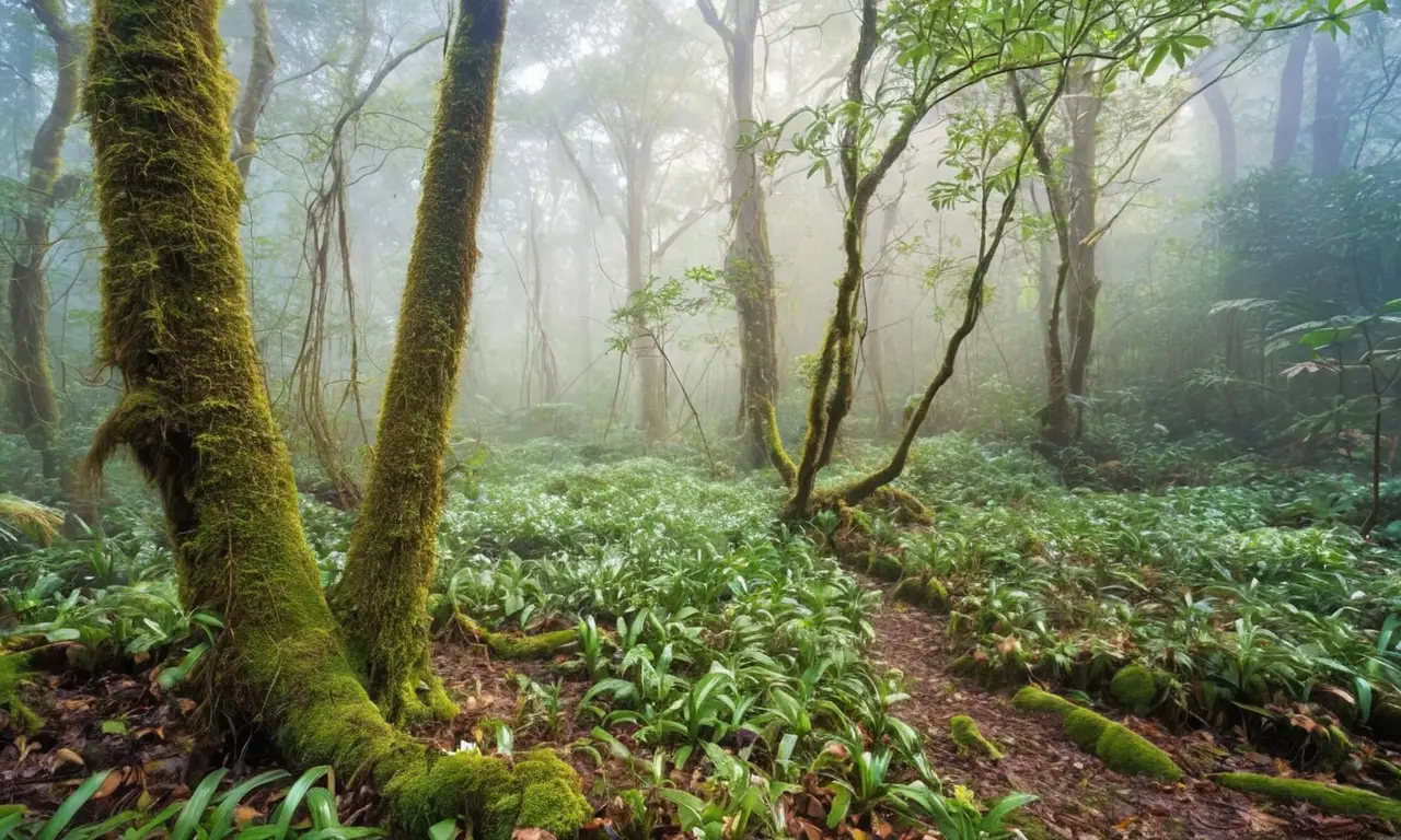Selva vibrante llena de vida y diversidad