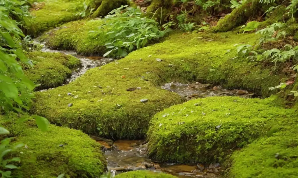Escena natural serena con rica diversidad