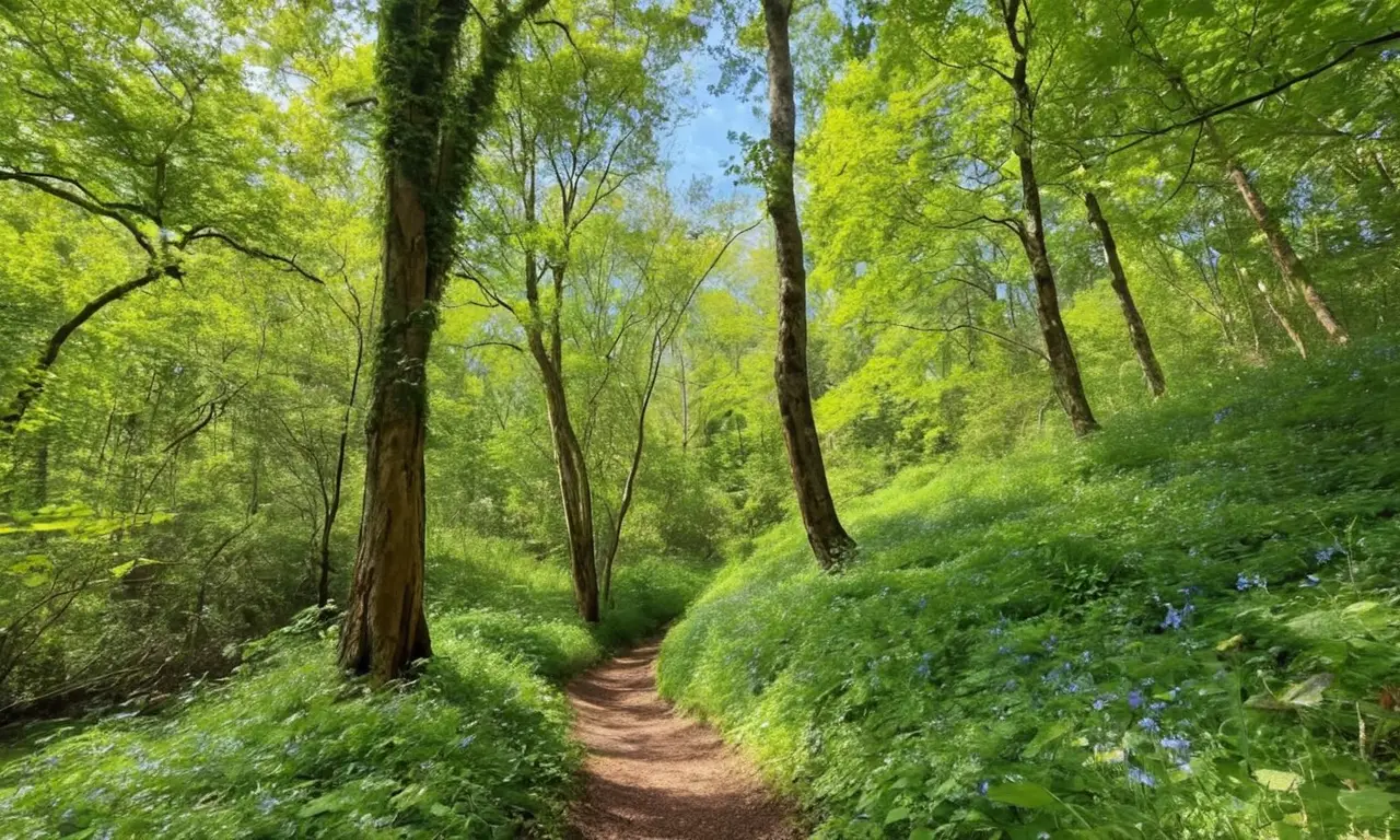 Naturaleza vibrante que invita a explorar