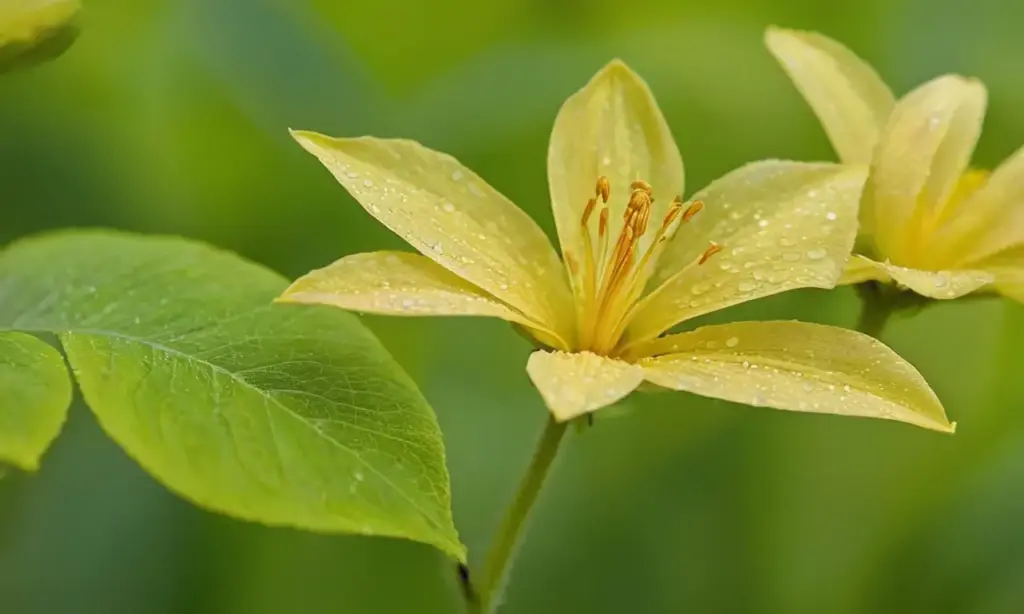 Flor vibrante y detallada bajo luz natural