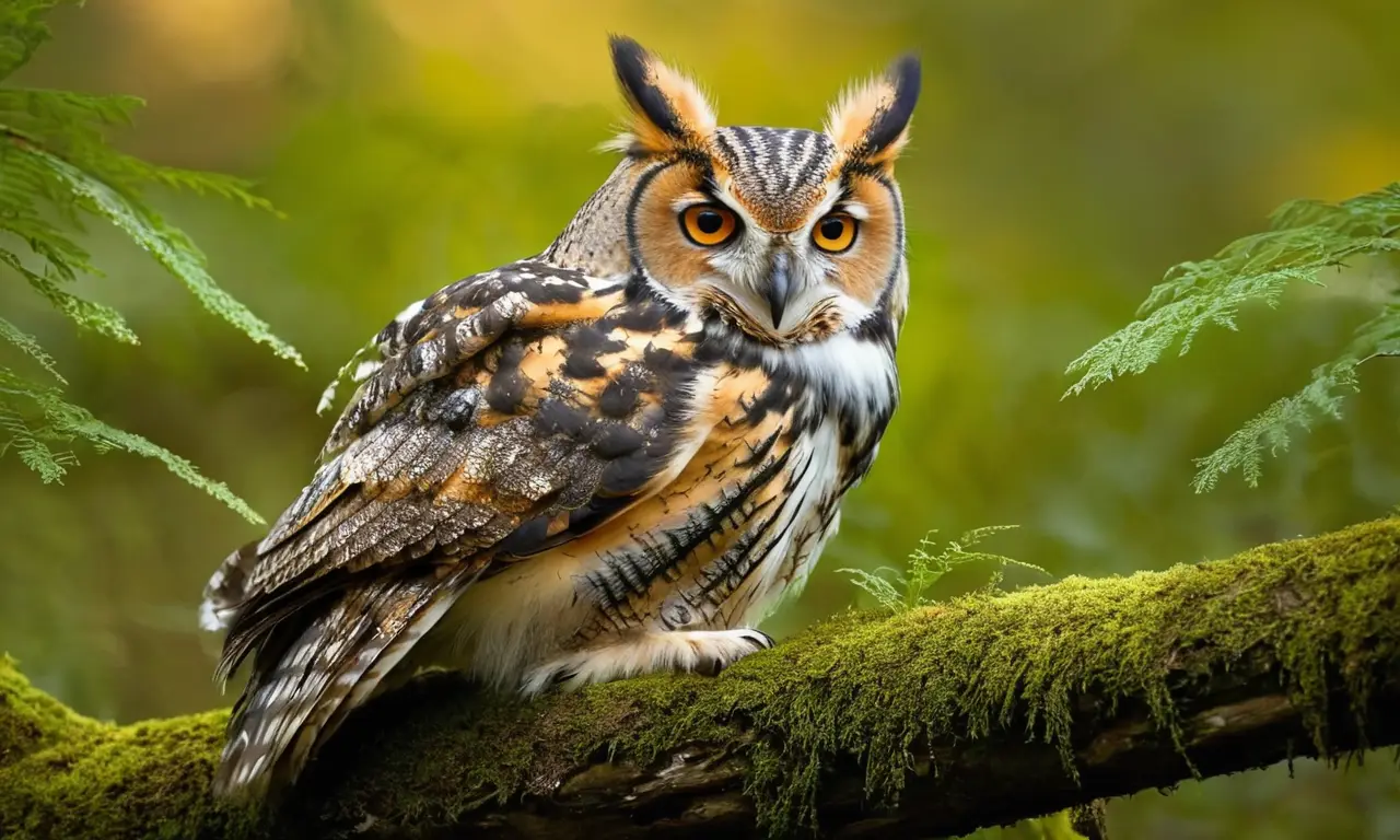 Bosque sereno con fauna y naturaleza interconectadas