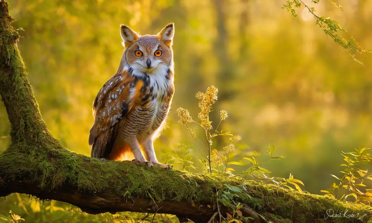 Un bosque sereno lleno de vida