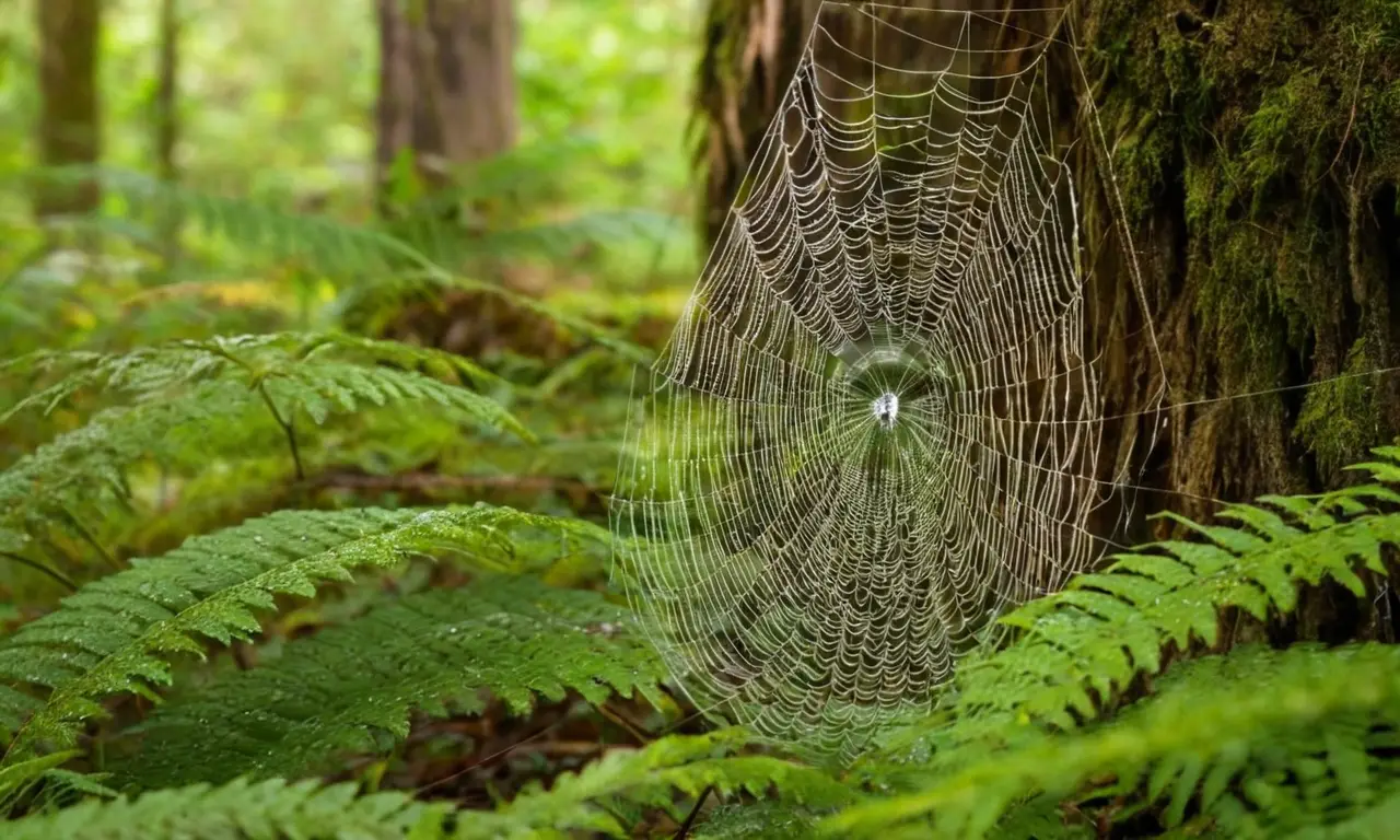 Bosque vibrante y ecosistema armonioso