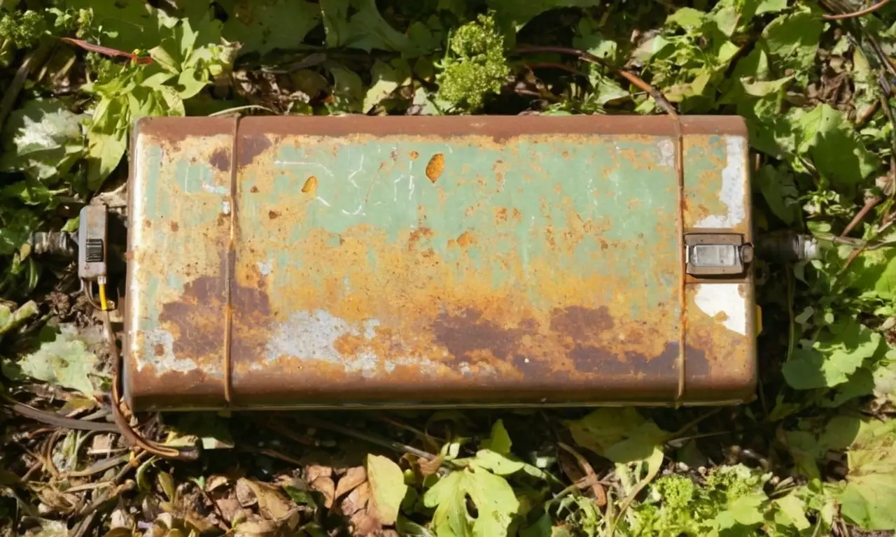 Descomposición de desechos electrónicos y naturaleza