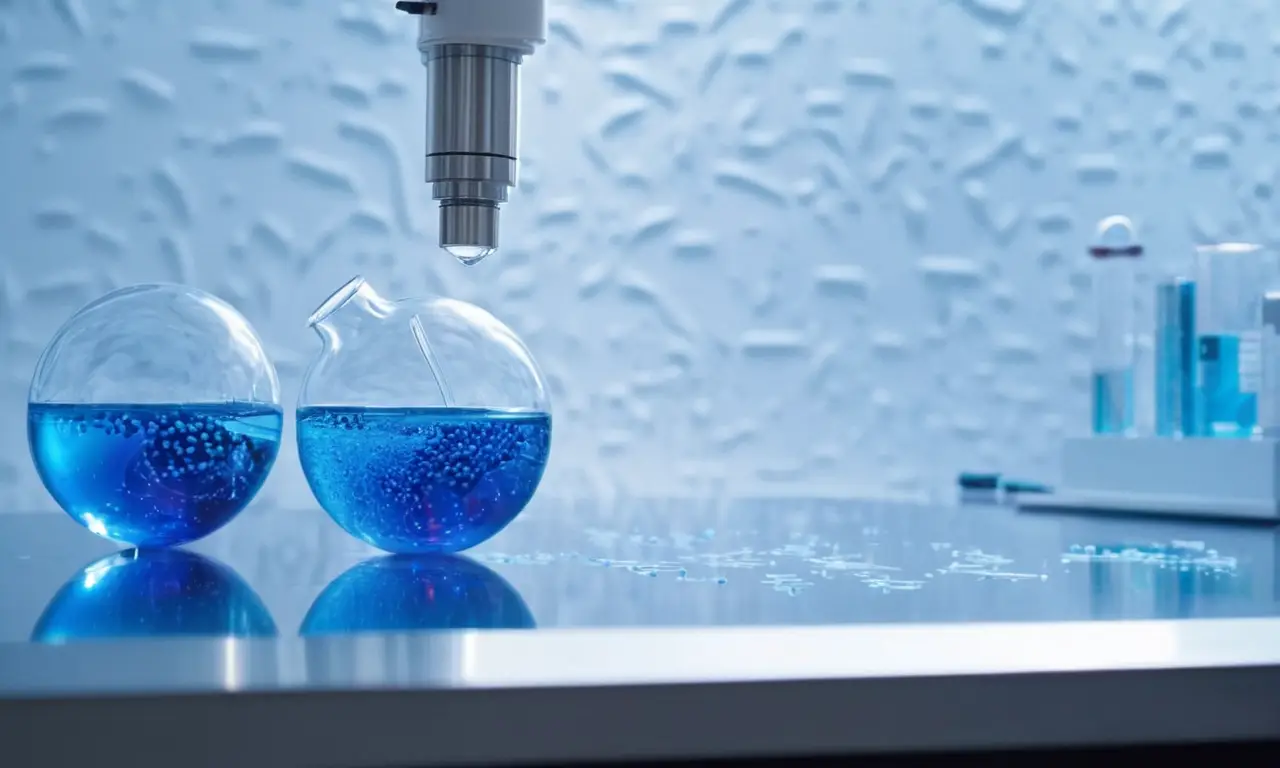 Laboratorio científico lleno de tecnología avanzada