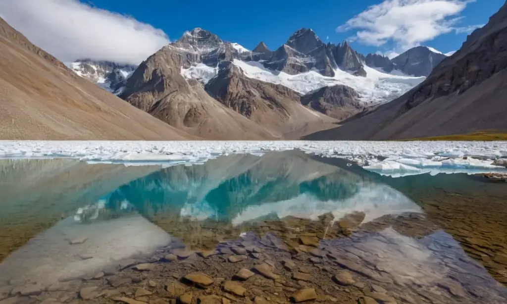 Impresionante paisaje montañoso y naturaleza salvaje