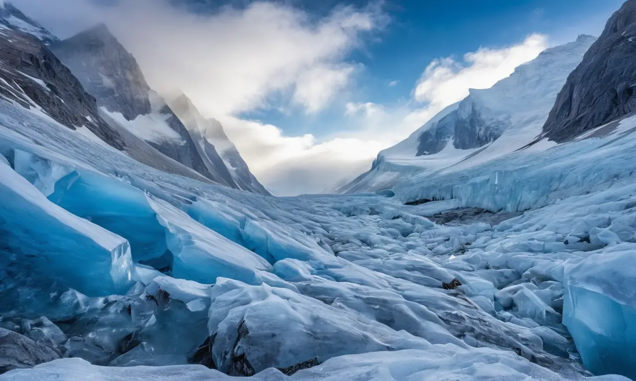 Montañas majestuosas muestran la fuerza de la naturaleza