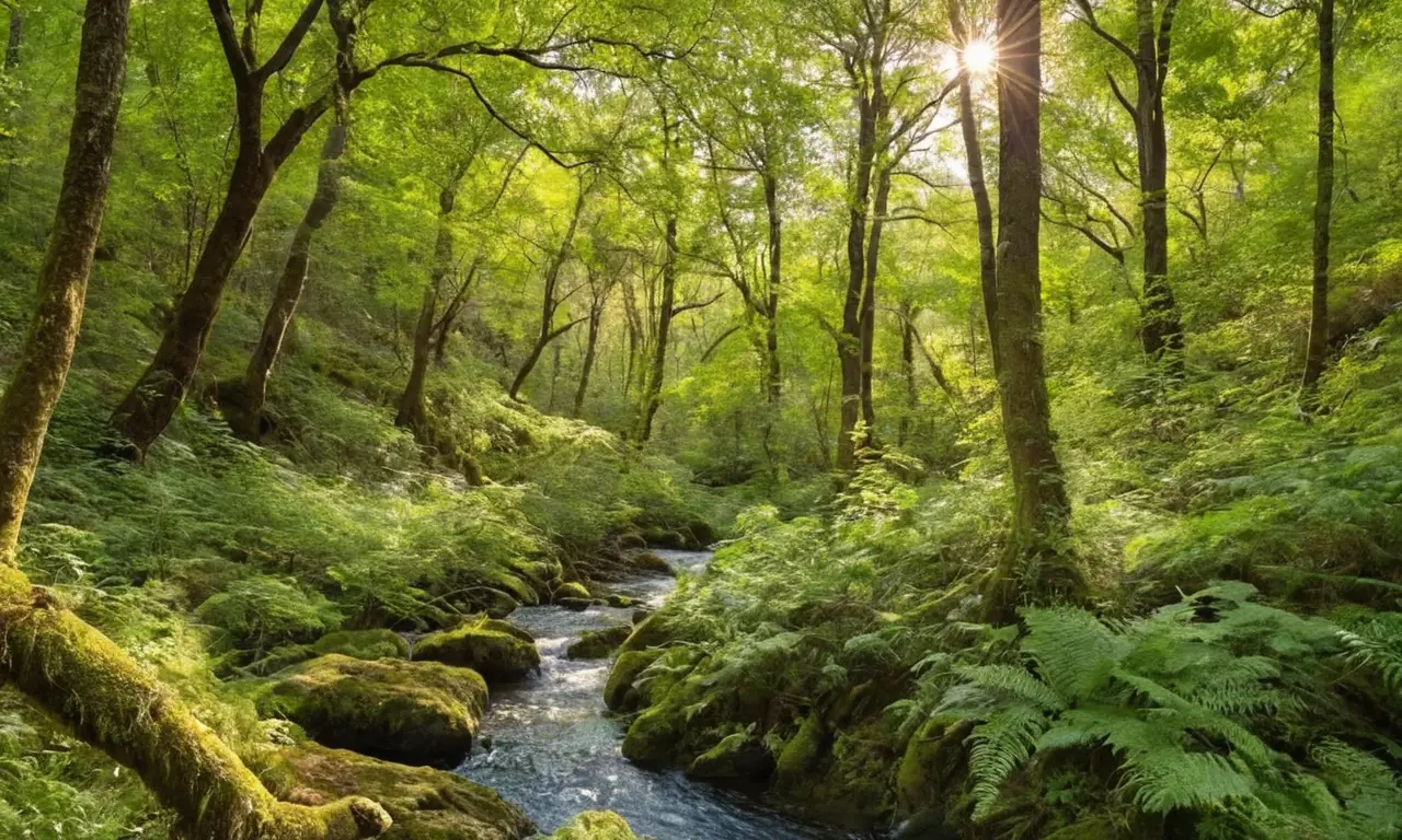 Selva vibrante con fauna y conservación presente
