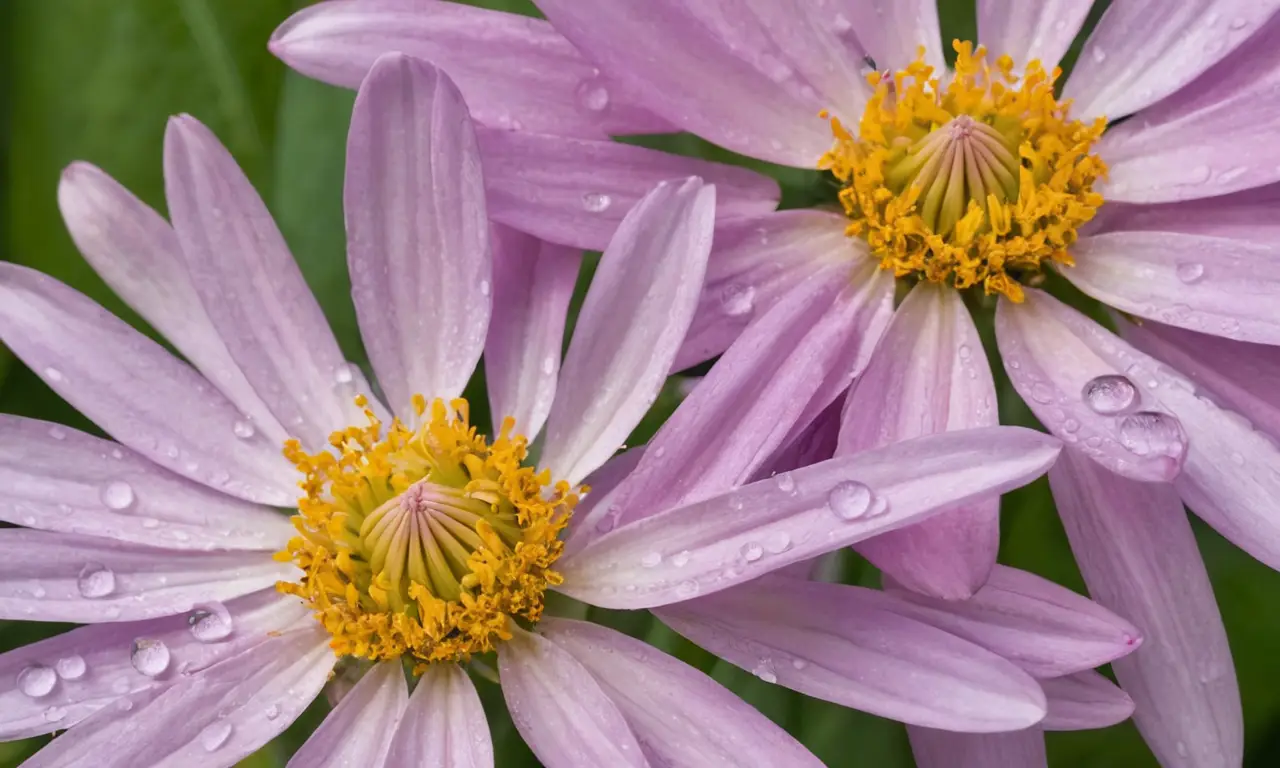Flor vibrante con detalles complejos y realistas