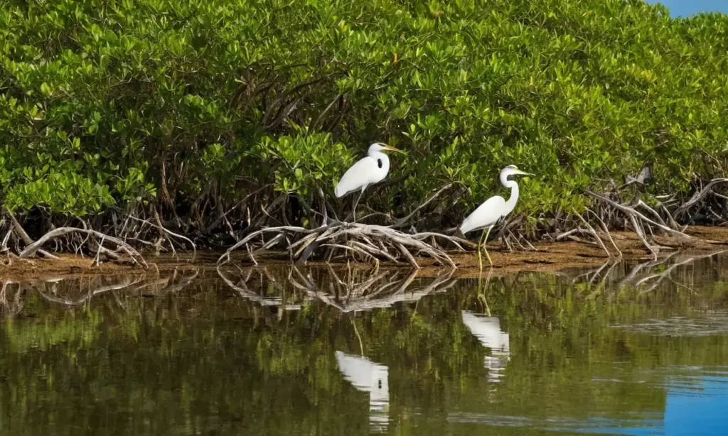 Manglares vibrantes en armonía con la naturaleza