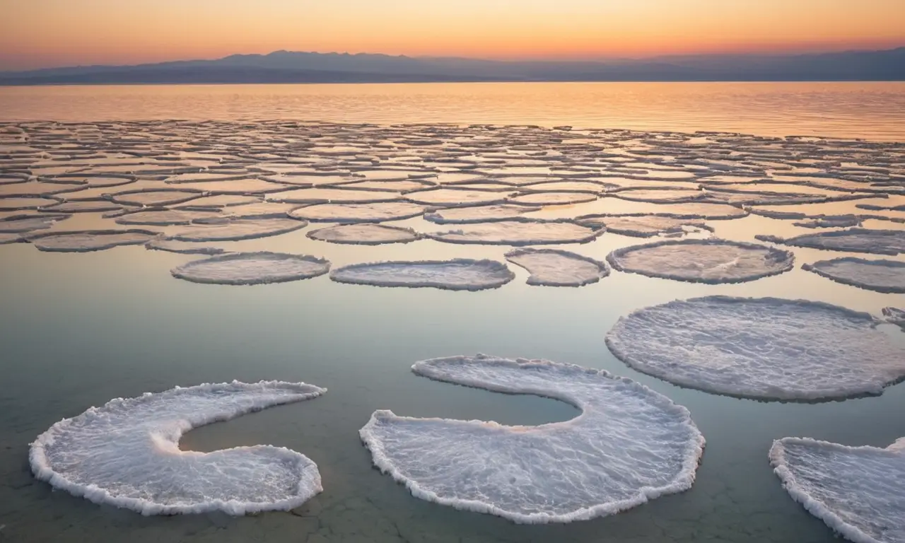Tranquilidad del Mar Muerto y naturaleza vibrante