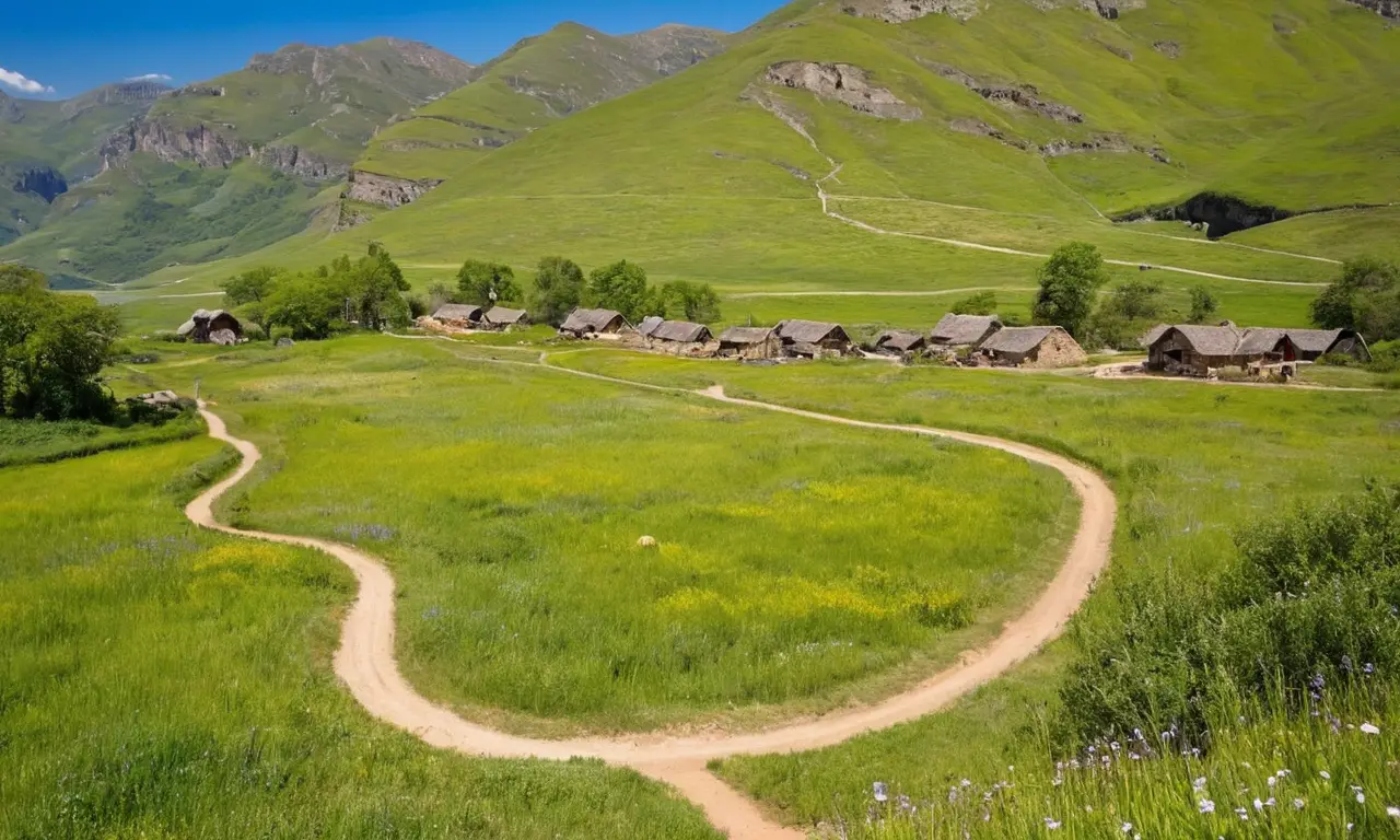 Paisaje natural y humano en armonía visual