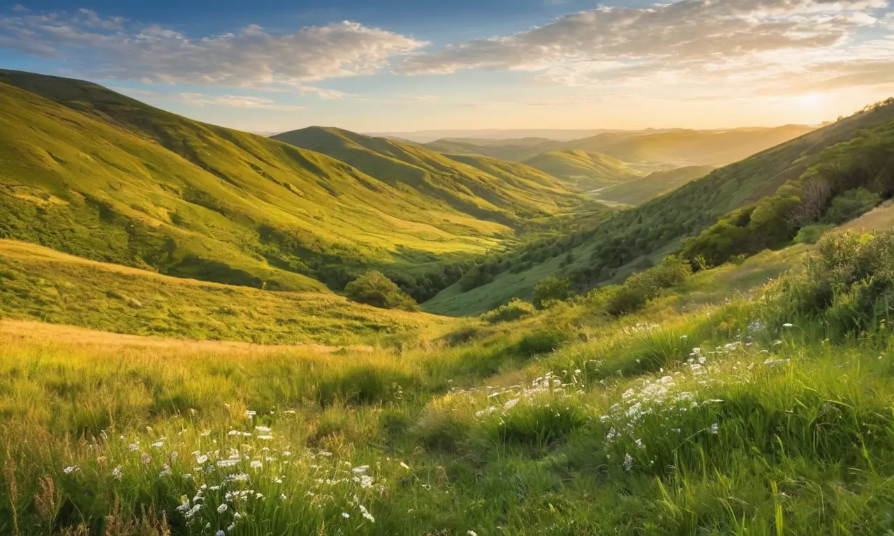 Un paisaje natural dinámico y vibrante