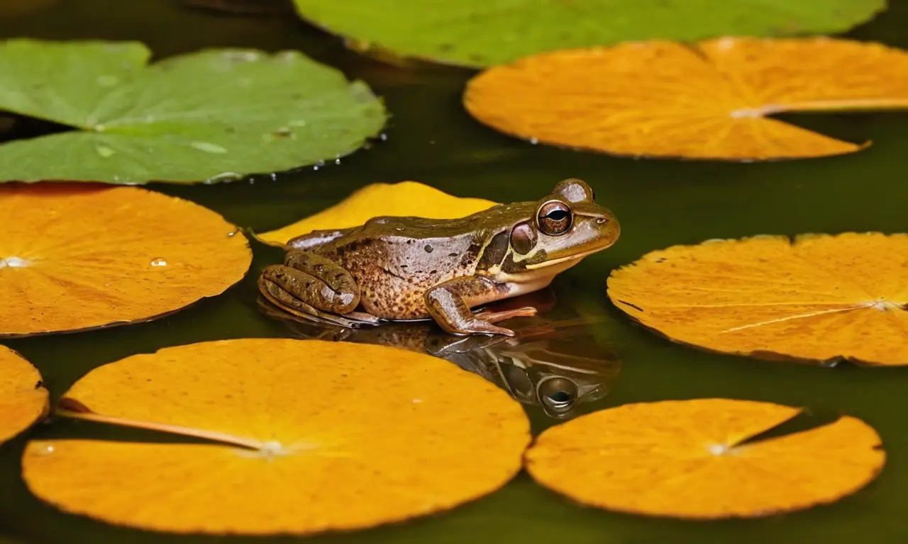 Un vibrante ecosistema húmedo lleno de vida