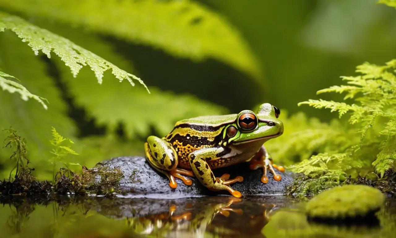 Rica biodiversidad en una selva húmeda