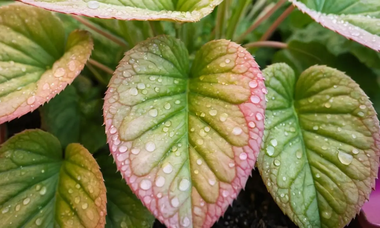 Fittonia resplandece en luz y colores vibrantes