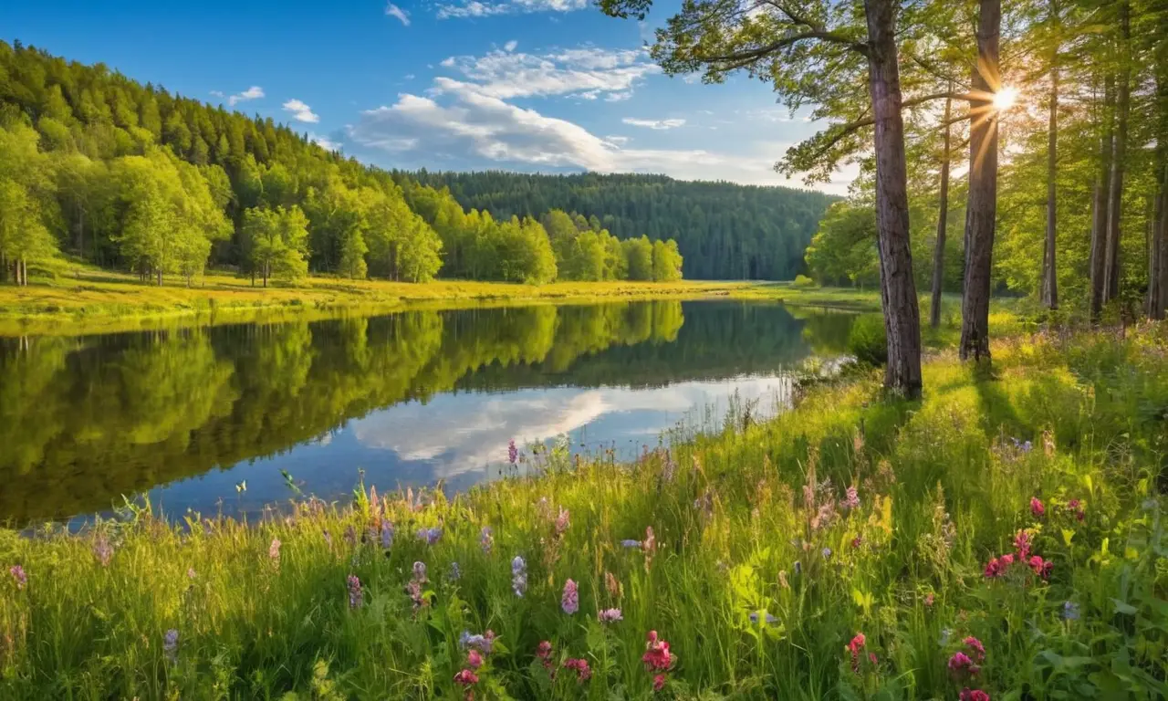 Naturaleza diversa y vibrante con conservación