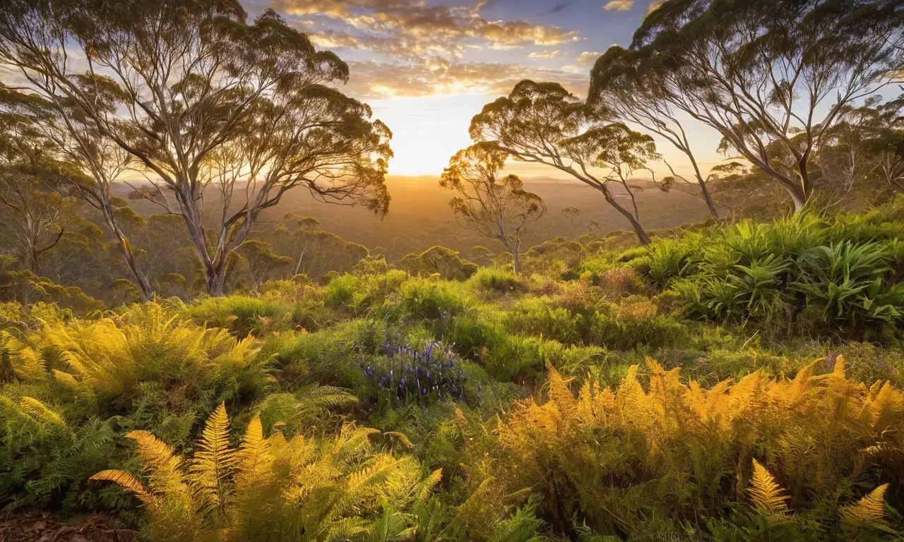 Ecosistema australiano vibrante y frágil